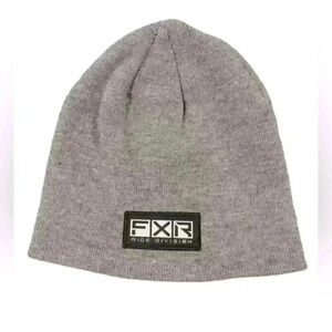 FXR Ride Division Grey Adult Size Motocross/Snow Beanie